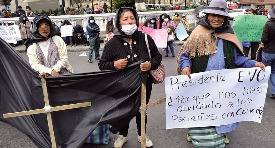 Bolivia, último país en la región en prevenir, luchar y tratar cáncer